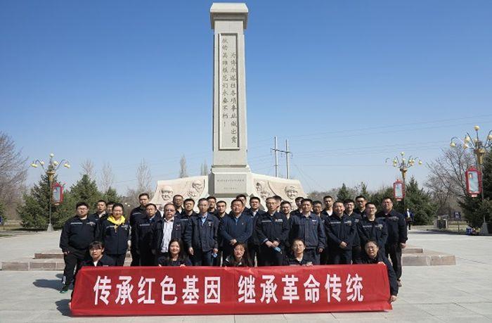 汲取紅色力量，傳承紅色精神（攝影：莫麗代）