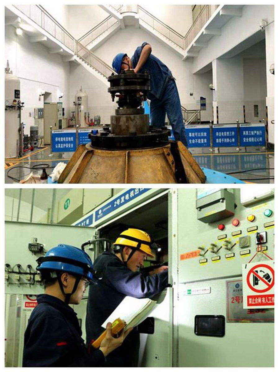 漢江能源公司機組春修春試檢修現(xiàn)場(攝影:蔡長勝) 漢江能源公司機組春修春試檢修現(xiàn)場(攝影:蔡長勝)